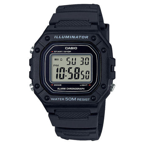 Casio - Montre W-218H-1AVEF Noir