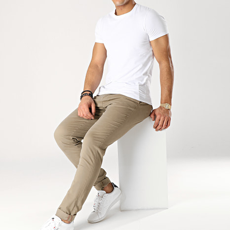 Jack And Jones - Marco Bowie Beige Chino Broek