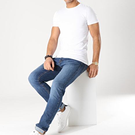 Jack And Jones - Vaqueros Glenn Original Blue Denim Slim