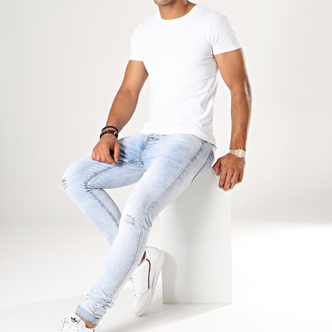Classic Series - Skinny Jeans 72175-5 Denim Lavado Azul