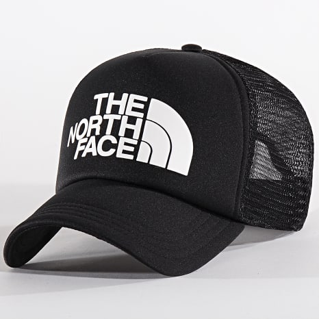 The North Face - 3FM3 Logo Trucker Cap Negro Blanco
