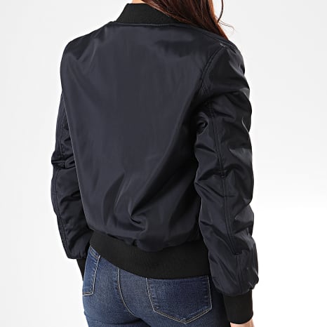Bombers Original - Bomber azul marino para mujer