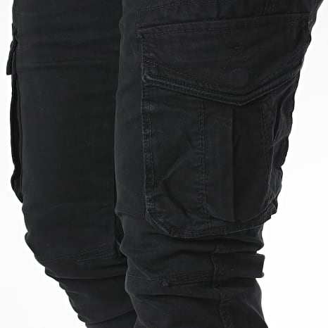 Fusional - XQ05 Pantalón Cargo Negro