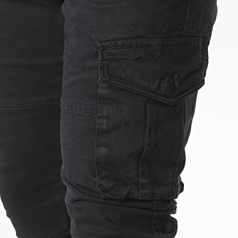 Fusional - XQ03 Pantalón Cargo Negro