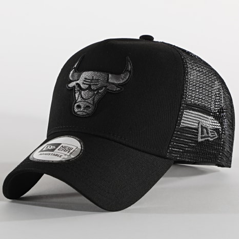 New Era - Casquette Trucker Bob Team 12523913 Chicago Bulls Noir