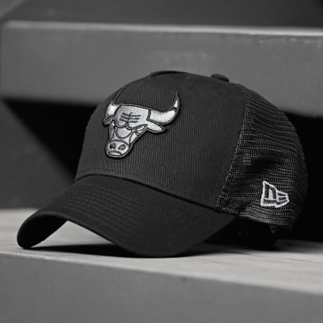 New Era - Casquette Trucker Bob Team 12523913 Chicago Bulls Noir