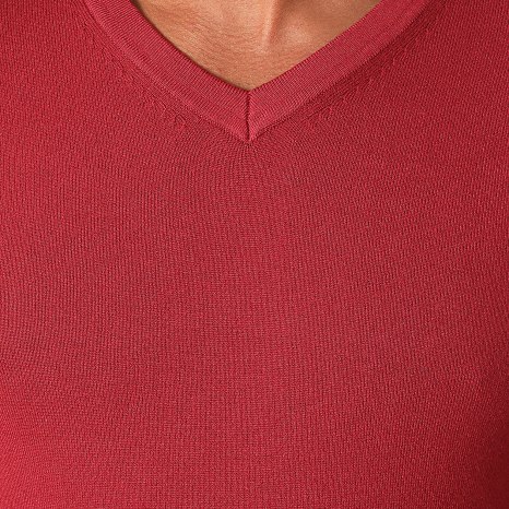 Classic Series - Jersey Cuello V 662 Rojo