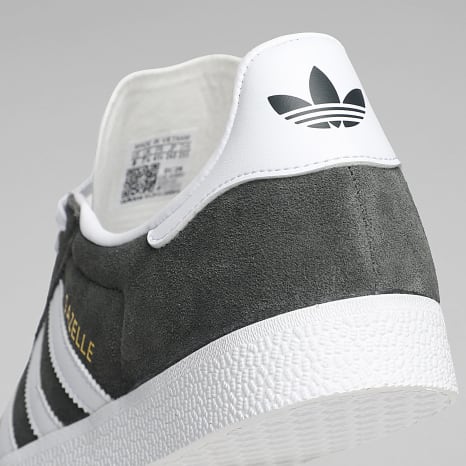 Adidas Originals - Baskets Gazelle BB5480 Dark Grey White Gold Metallic