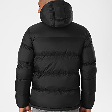 Schott NYC - Hooded Puffer Jacket Idaho Black