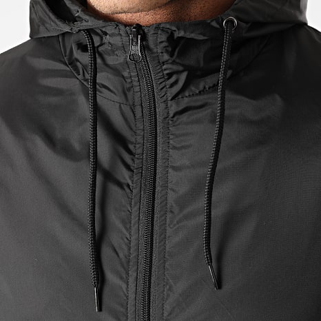 Urban Classics - Coupe-Vent A Capuche Noir