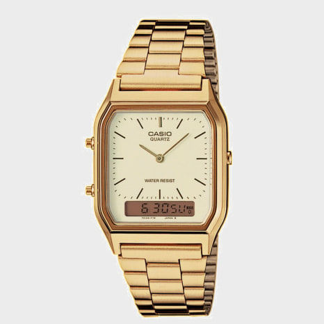 Casio - Montre Vintage AQ-230GA-9DMQYES Doré