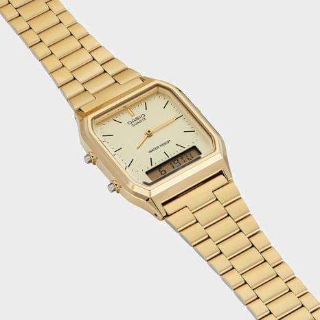 Casio - Montre Vintage AQ-230GA-9DMQYES Doré