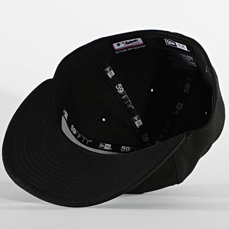 New Era - Casquette Fitted 59Fifty AC Perf 12572845 Chicago White Sox Noir