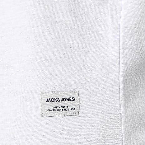 Jack And Jones - Tee Shirt Oversize Noa Blanc