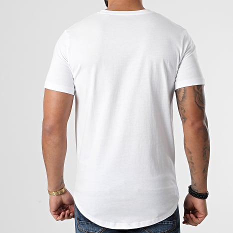 Jack And Jones - Tee Shirt Oversize Noa Blanc