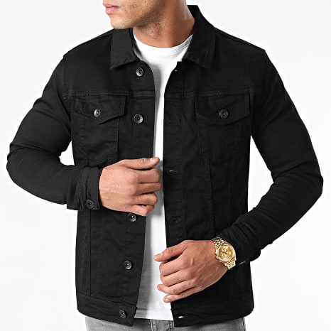 LBO - Chaqueta vaquera slim fit 1532 Denim Negro LBO - Chaqueta vaquera slim fit 1532 Denim Negro