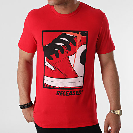 Luxury Lovers - Tee Shirt Released Rouge