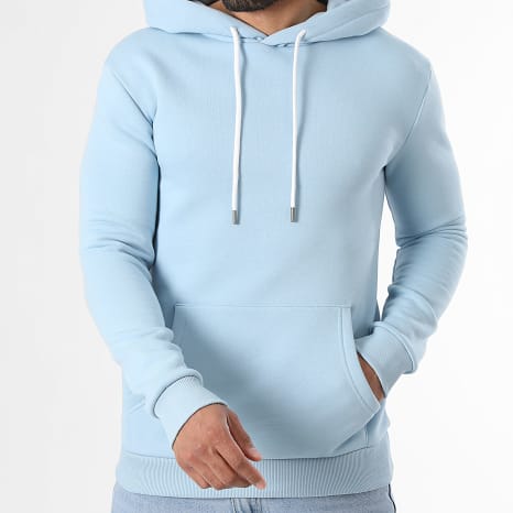 LBO - Sweat Capuche 1843 Bleu Ciel