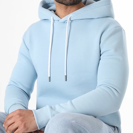 LBO - Sweat Capuche 1843 Bleu Ciel