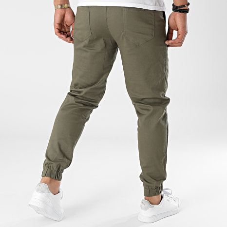 Frilivin - Pantaloni Jogger Verde Khaki