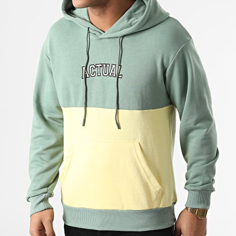 Classic Series - Sweat Capuche Jaune Vert
