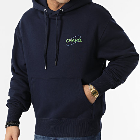 Fins de Séries - Sweat Capuche Sphere Bleu Marine