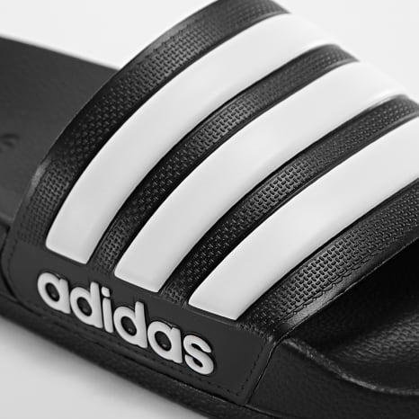 Adidas Performance - Toboganes de ducha Adilette GZ5922 Negro
