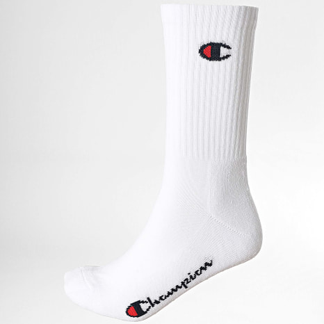 Champion - Lot De 3 Paires De Chaussettes Calzini Blanc