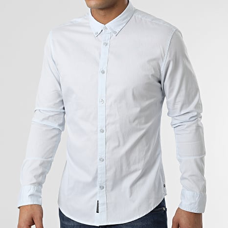Teddy Smith - Volt 2 Long Sleeve Shirt 10715700D Light Blue