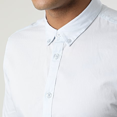 Teddy Smith - Volt 2 Long Sleeve Shirt 10715700D Light Blue