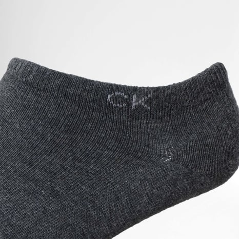 Calvin Klein - Pack De 2 Pares De Calcetines 701218707 Gris Antracita