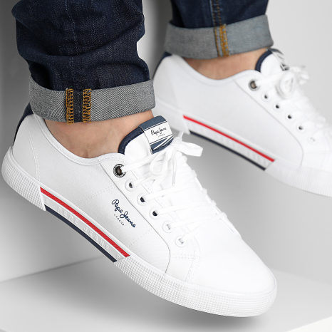 Pepe Jeans - Sneakers Brady Basic PMS30816 White