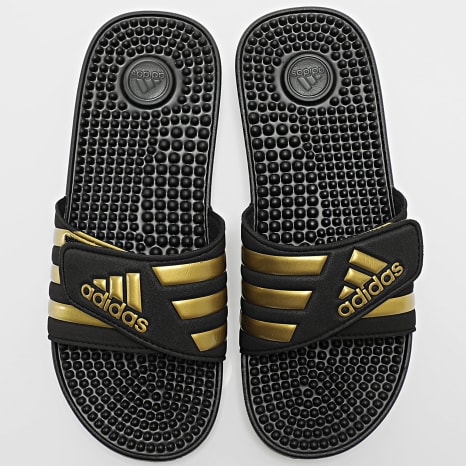 Adidas Performance - Zapatillas Adissage EG6517 Negro Oro