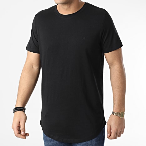 Jack And Jones - Lot De 5 Tee Shirts Oversize Brody Blanc Bleu Marine Noir Vert Kaki Bordeaux