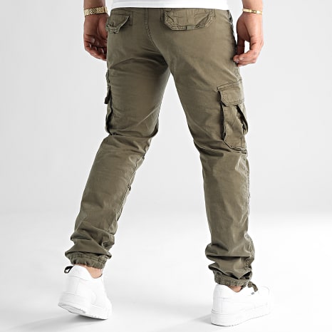 LBO - 0171 Pantalón cargo verde caqui