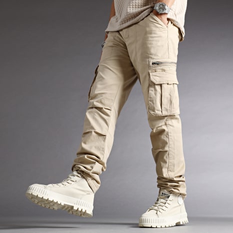 LBO - 0175 Pantalón Cargo Beige