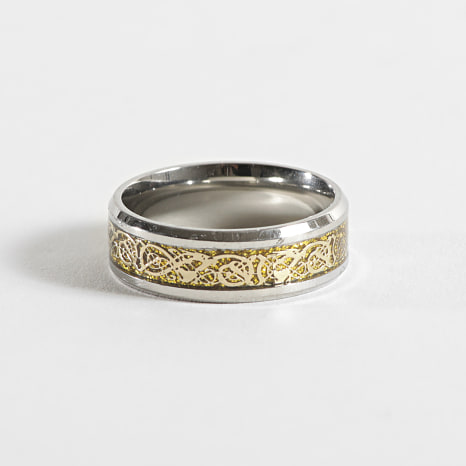 Classic Series - Ran 32 Gouden Zilveren Ring