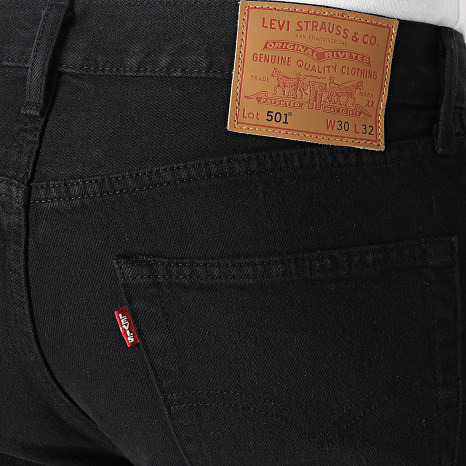 Levi's - Jean Regular 501® Original 00501 Noir