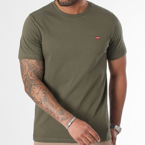 Levi's - Tee Shirt 56605 Vert Kaki
