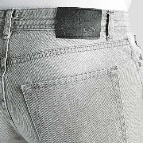 LBO - Vaquero Relaxed Straight Fit 2507 Denim Gris Claro