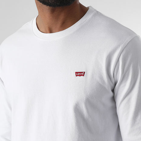 Levi's - Camiseta Manga Larga 72848 Blanco