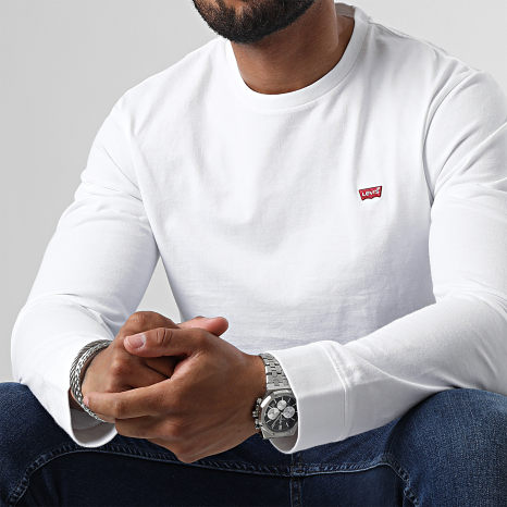Levi's - Camiseta Manga Larga 72848 Blanco