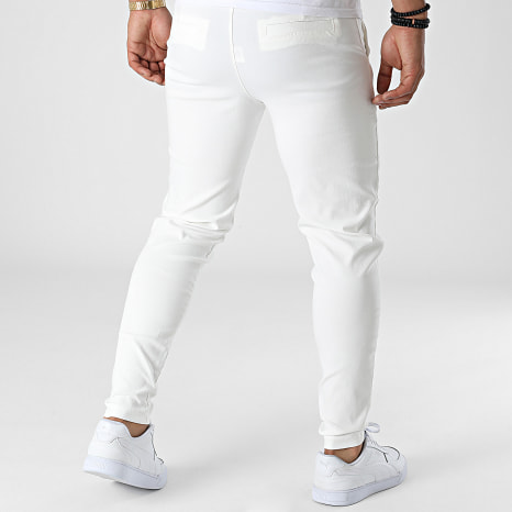 Frilivin - Pantalón Chino Blanco