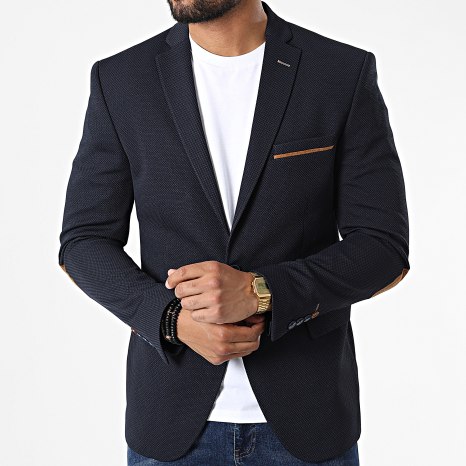 Mackten - Veste Blazer 29003 Bleu Marine