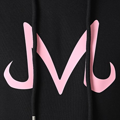 Dragon Ball Z - Sweat Capuche Majin Noir Rose