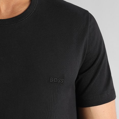 BOSS - Lot De 3 Tee Shirts Classic 50475284 Blanc Noir Gris Chiné