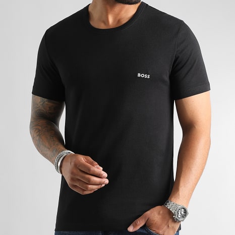 BOSS - Lot De 3 Tee Shirts Classic 50475284 Blanc Noir Bleu Marine