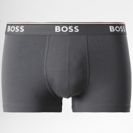 BOSS - Lot De 3 Boxers 50475274 Bleu Noir Gris