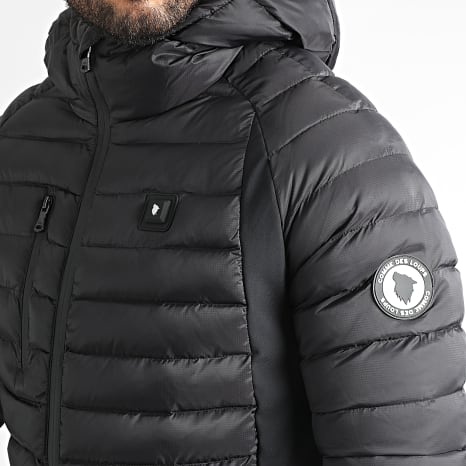 Comme Des Loups - Heated puffer jacket Hood Meribel Black