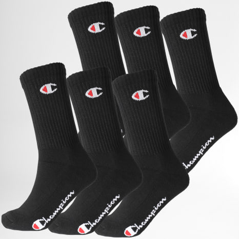 Champion - Set van 6 paar sokken U20005 Zwart